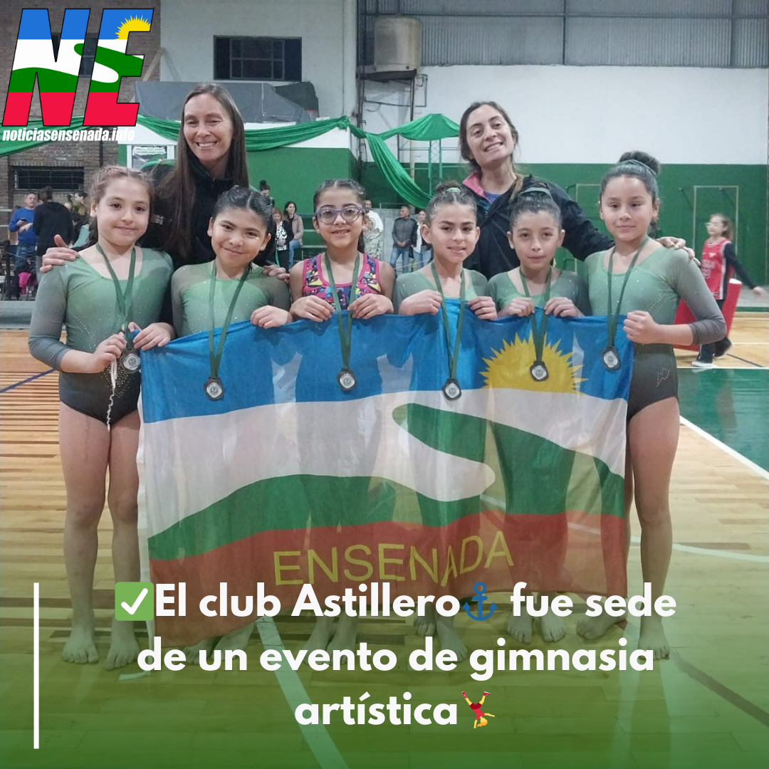 El club Astillero de Ensenada fue sede de un evento de gimnasia artística 